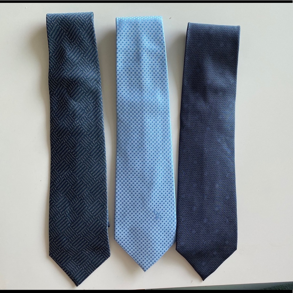 Lot of 3 Louis Vuitton Ties (buy 2 get 1 free)